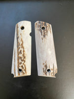 Rocky Mountain Elk Horn 1911 Grips  #337